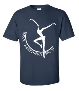 DAVE MATTHEWS - Fire Dancer-T- Shirt >> Navy Blue
